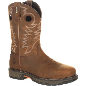Georgia-Men-039-s-Carbo-Tec-LT-11in-Waterproof-Alloy-Toe-Wellington-Work-Boots-Sz8
