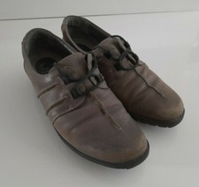 FLY FLOT LEATHER DISTRESSED LOOK COMFORT SHOES SIZE 39 EU 6 UK FLYFLOT