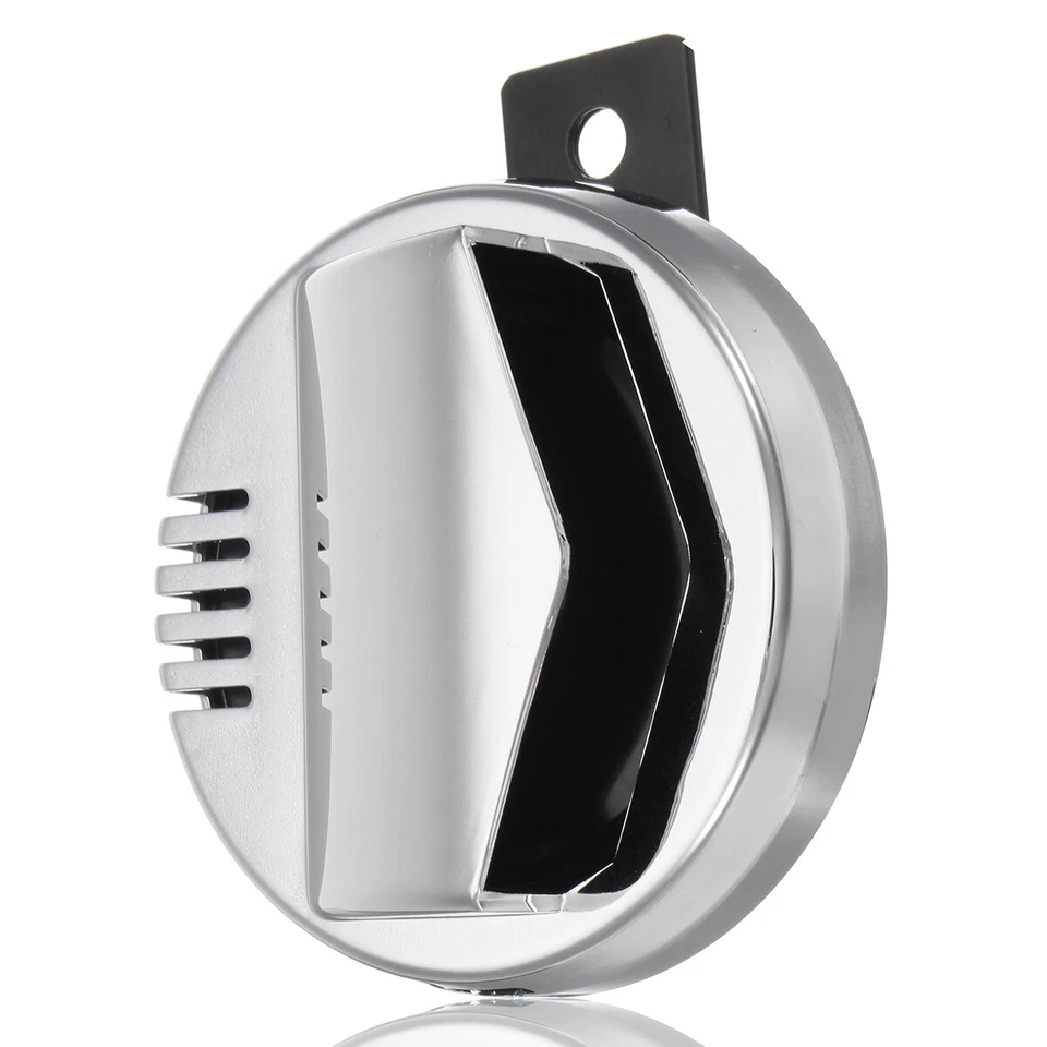 Bocina eléctrica cromada 12V nueva para moto cromada súper fuerte 110db Cafe Racer Foto 4 de 4