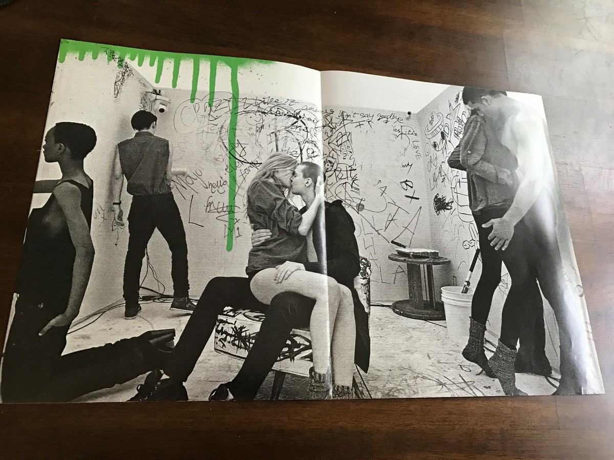 3PG FOLDOUT PRINT Ad FROM 2011 FOR CKONE CK BOX CALVIN KLEIN