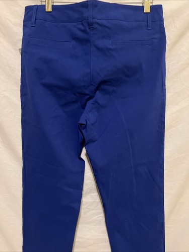 Zac & Rachel Damenhose Größe 12 schmales Bein Farbe Soda hellroyalblau neu mit Etikett $ 60 - Bild 7 von 11