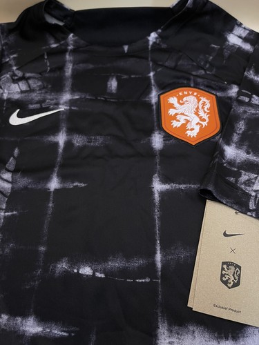 Maglia Calcio Nike Nazionale Olanda Pre Match Allenamento Taglia M Nuova - Foto 4 di 7