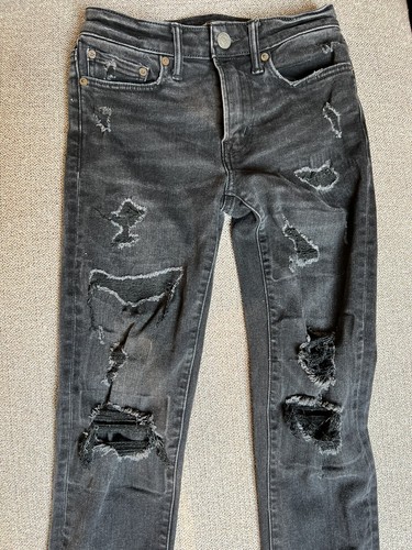 Lil Wayne Distressed Skinny Jeans 28 