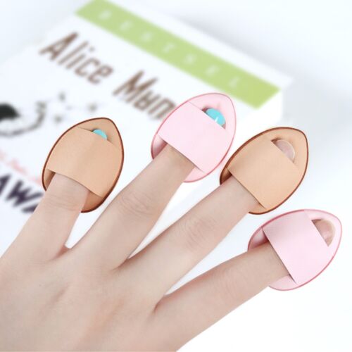 5 Foundation Puff Finger Powder Sponge Thumb Soft Air Mini Cushion Small Wet Dry - Picture 3 of 10