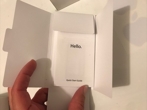 Apple iPhone 4s Empty Box with Logo Stickers Collectible - Picture 3 of 6