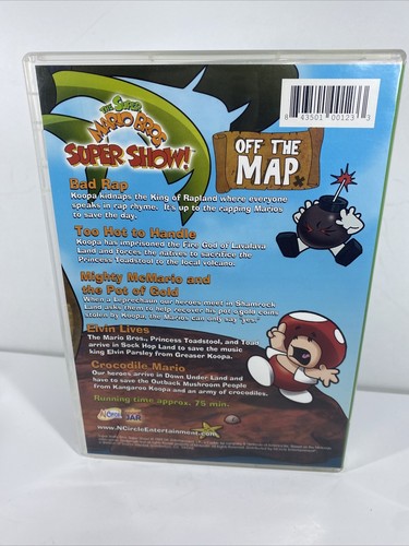 Super Mario Bros. Super Show - Off The Map (DVD, 2009) - Picture 3 of 4