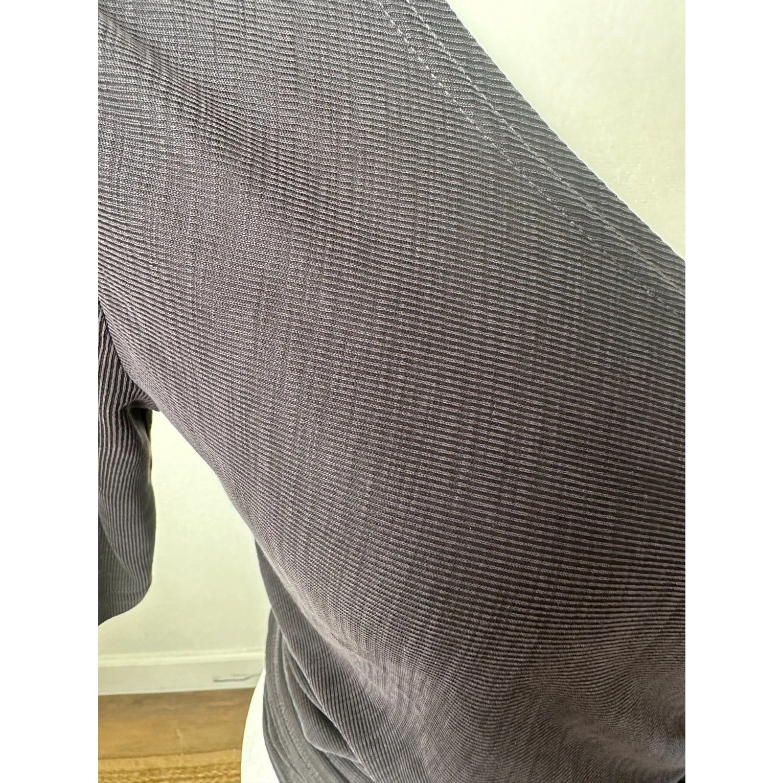 free-people-movement microribbed wrap tie short sleeve balletcore shirt