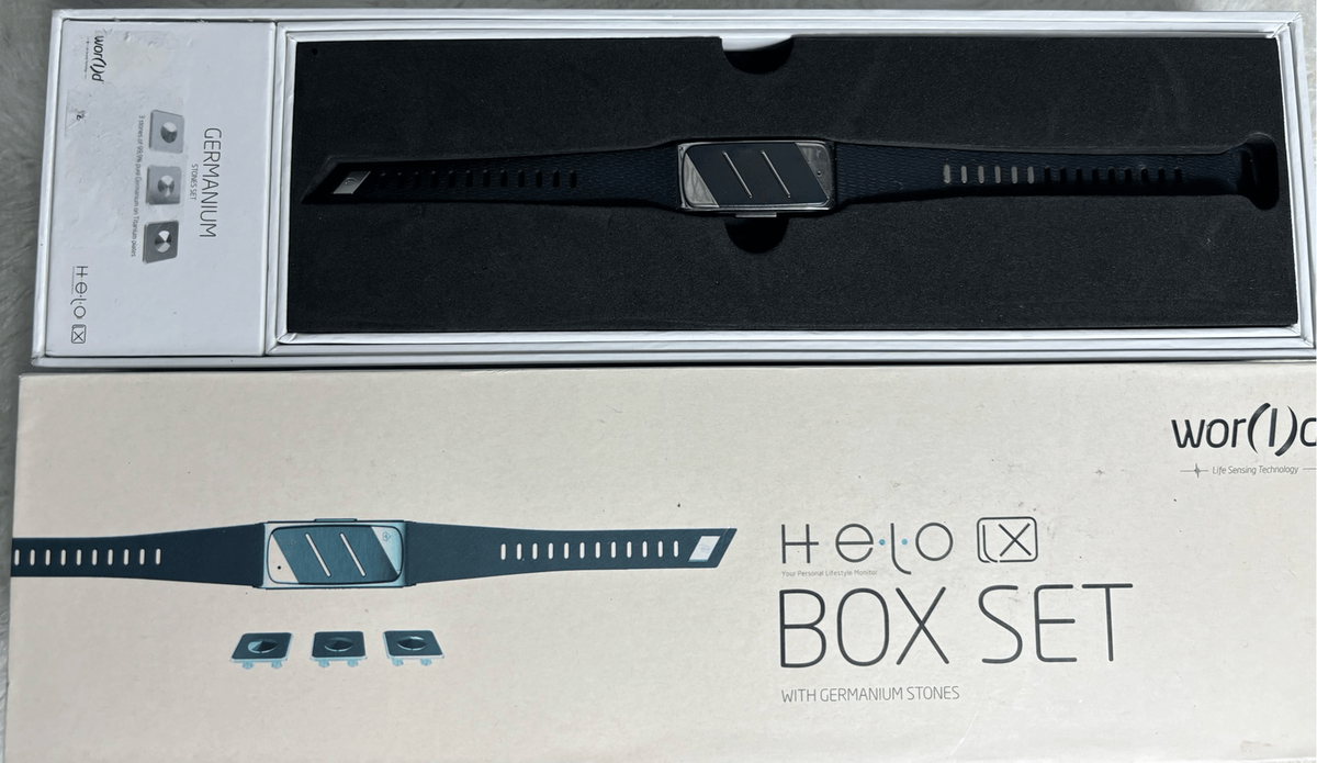 World Helo Black Wellness Band LX BOX SET Helo LX, first steps - YouTube main image 3