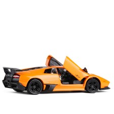 1:36 Lamborghini Murcielago LP670-4 SV Car Model Alloy Diecast Gift Toy Orange