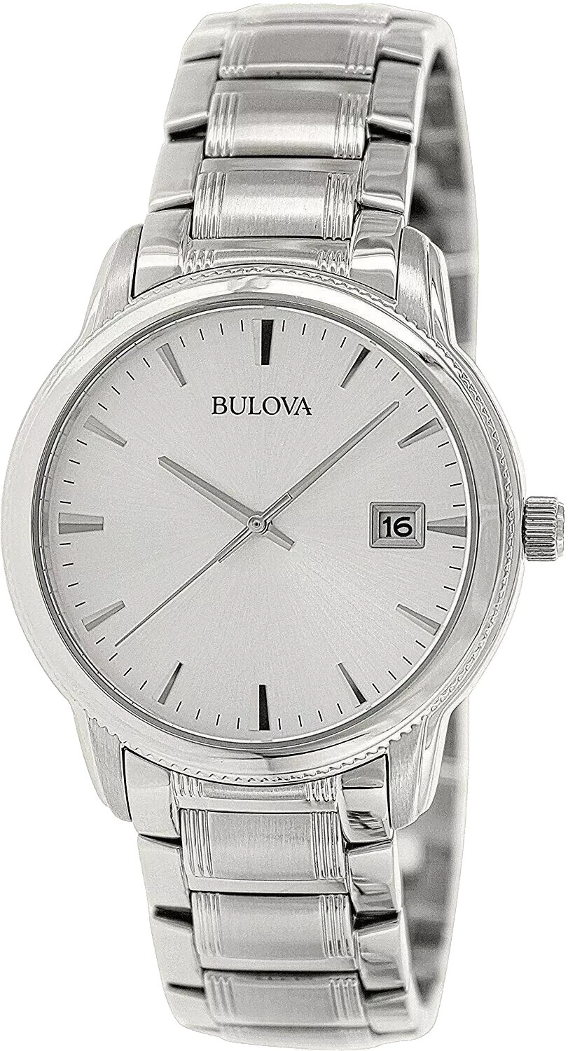 Bulova Silver Case Luxury Wristwatches