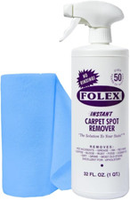 32 Oz Instant Carpet Spot Remover Carpet Cleaner with Reusable Cleaning Cloth - 1.05 per fl oz