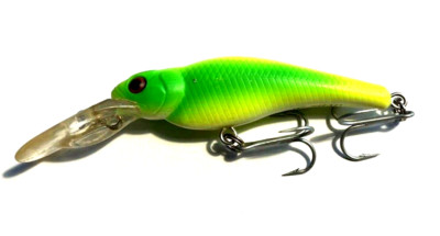 Evergreen Spin Move Shad Wobbler, Crankbait, Kunstköder, 5,5 cm, Suspending