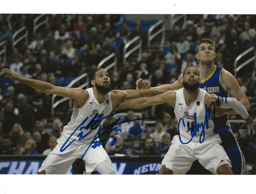 Caleb Martin & Cody Martin signiert Nevada Wolf Pack 8x10 Foto handsigniert  - Bild 1 von 1