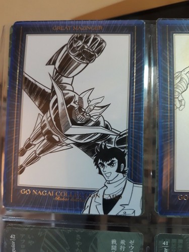 epoch go nagai robot collection special card mazinger god mazinger 03