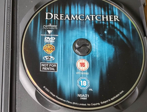 Stephen King Dreamcatcher DVD R2 - Mint - Picture 3 of 4
