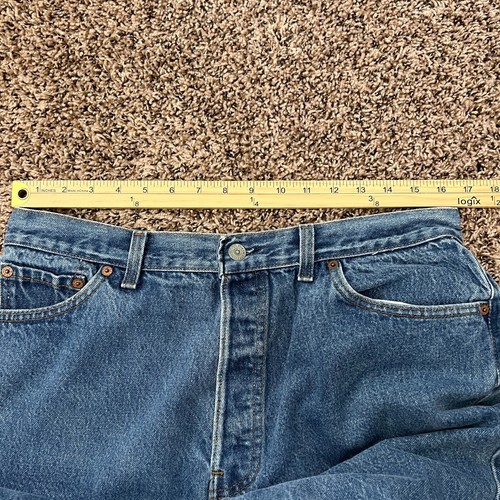 Vintage 80s Levi's 501XX Medium Wash Jeans Size 34 Waist 33" Inseam 31.5" - Picture 14 of 18