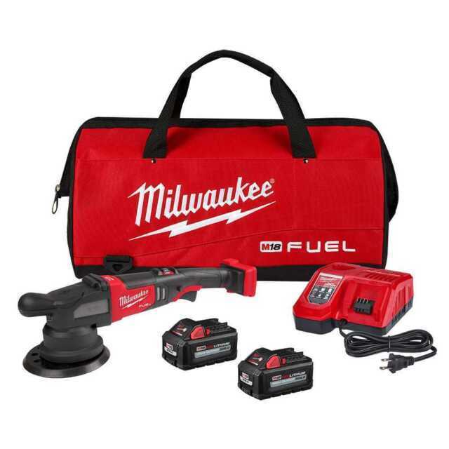 Milwaukee 2685-22HD 21mm Random Orbital Polisher Kit - Red for