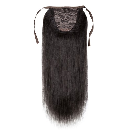 Real 100% Human Hair Ponytail One Hair Piece Remy Clip in Hair Extensions 100g - Picture 15 of 39