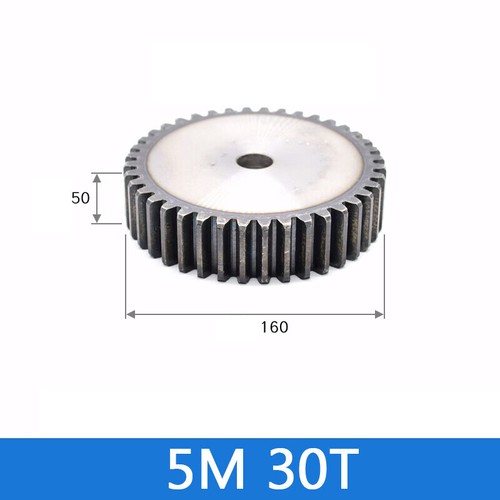 Spur Gears Pinion Gear 5 Mod Transmission Gears 45# Steel Flat Gears 12-35 Teeth - Picture 31 of 35