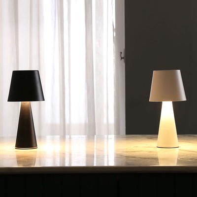 Modern LED Table Lamp Touch Dimmable USB Rechargeable Bar Night Light Cordless