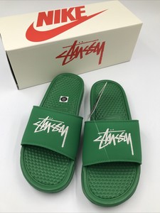nike benassi green