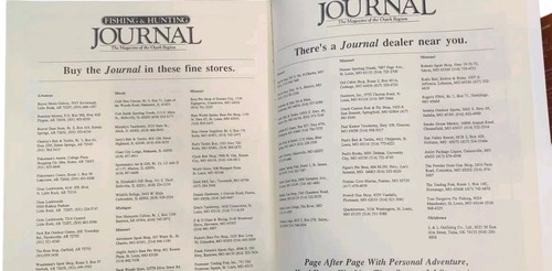 FISHING & HUNTING JOURNAL THE MAGAZINE OF THE OZARK REGION Sep/Oct 87 - Imagen 6 de 6