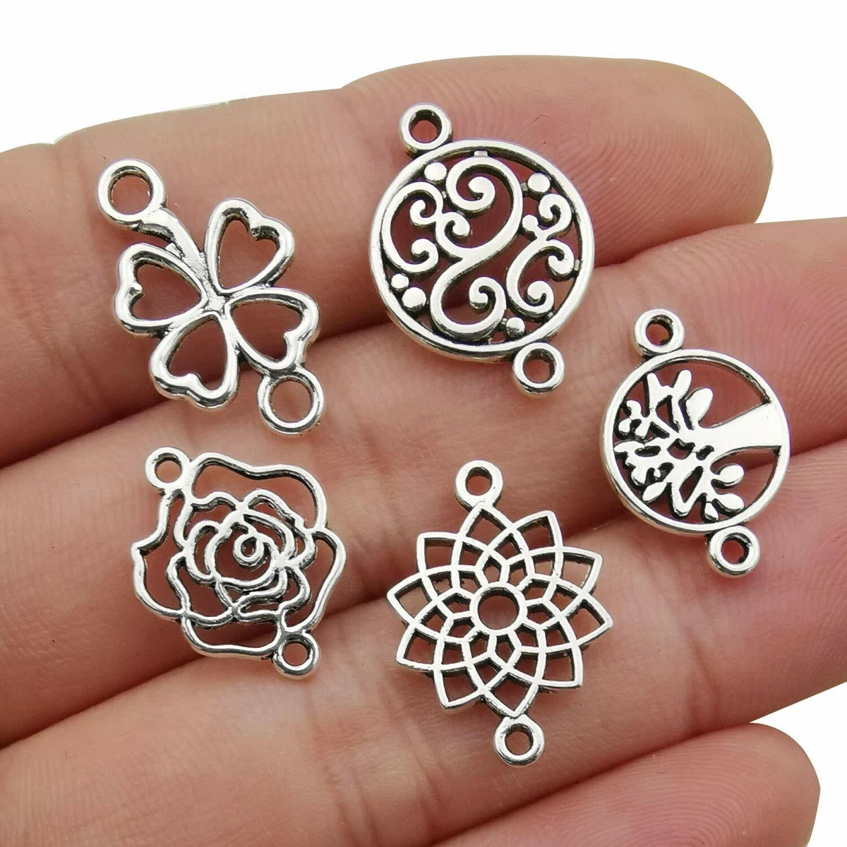 Charm connector links deals