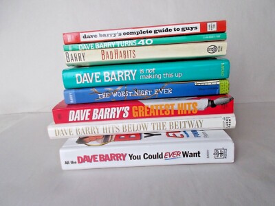 8 DAVE BARRY # TRADE PB & HC GUIDE TURNS 40 WORST NIGHT GREATEST HITS BELTWAY