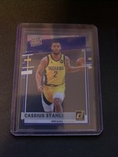 Cassius Stanley Rated Rookie #98 Clearly Donruss 20-21