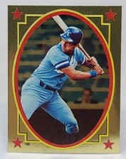 1984 Topps Album Stickers #198 George Brett Kansas City Royals Baseball Card