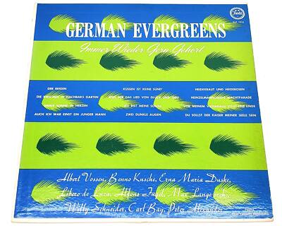 Albert Vossen German Evergreens LP Record Fiesta 1961 FLP 1310 Y