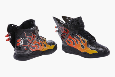 adidas×JEREMY SCOTT Flame pattern set up Size 9 - Adidas Jeremy Scott Shark Flame for sale online | eBay