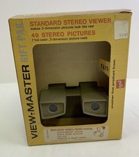 View Master Gaf Gift Pak Standerd Stereo View w/ Mod Squad  Huckleberry Reels