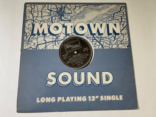 The Four Tops - Disco Mix/Disco Medley 12" Vinyl Record 1980 - Imagen 2 de 3