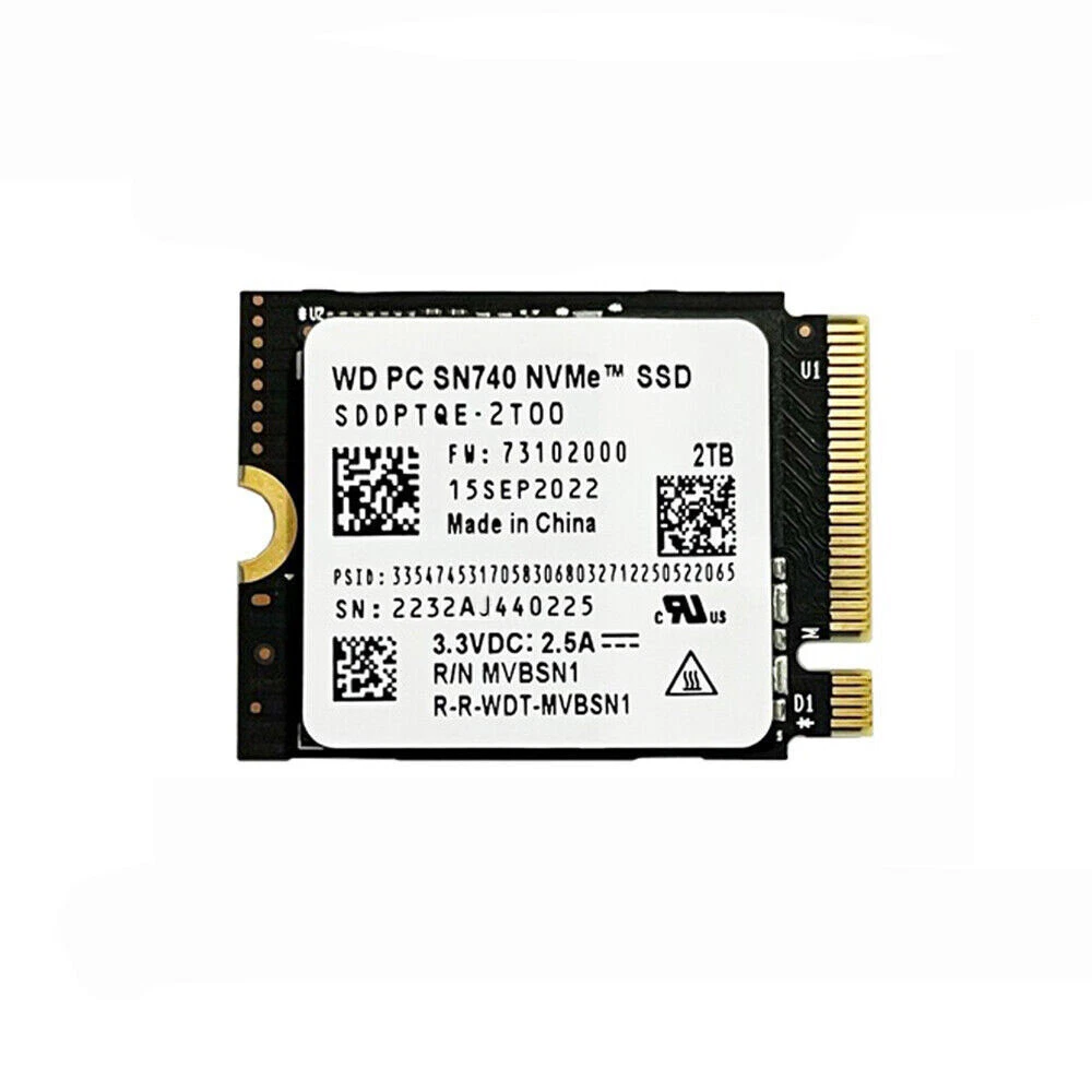 SN740 2TB SSD M.2 2230 steam deck NVMe | tubosoliveira.com.br