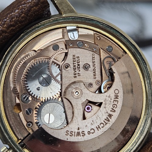 Vintage Omega Mens Wrist Watch Automatic Cal 550 Swiss 17 Jewels 10k Gold Filled - Picture 16 of 16