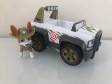 Paw Patrol, Jungle Rescue Tracker Jungle Cruiser, Vehicle  Figure Complete EUC
