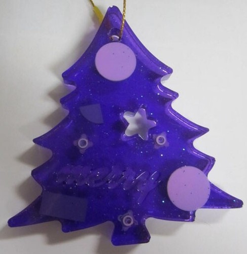 LEGO Ornament - Purple Tree (3 Pieces) - Picture 2 of 2