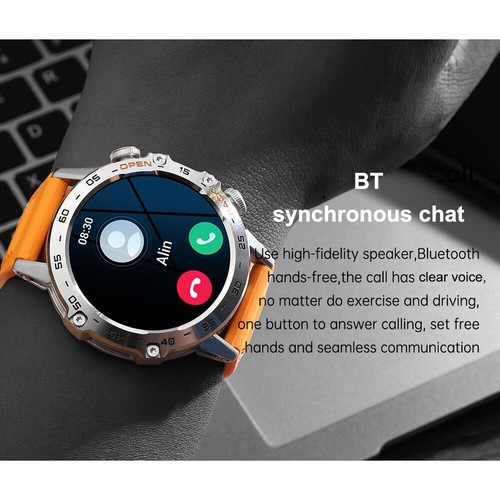 K52 Watch with Call for Android/iOS 1.39'' Large IPS Screen O3T1 - Picture 7 of 11