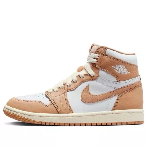 Size 9 Nike Air Jordan 1 Retro High OG Praline White Sail Womens FN6622-201