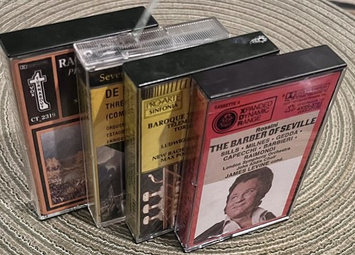 Lot of 4  Cassettes DeFalla, Rachmaninov, Seville & A Baroque Trumpet Conerto - Picture 11 of 12