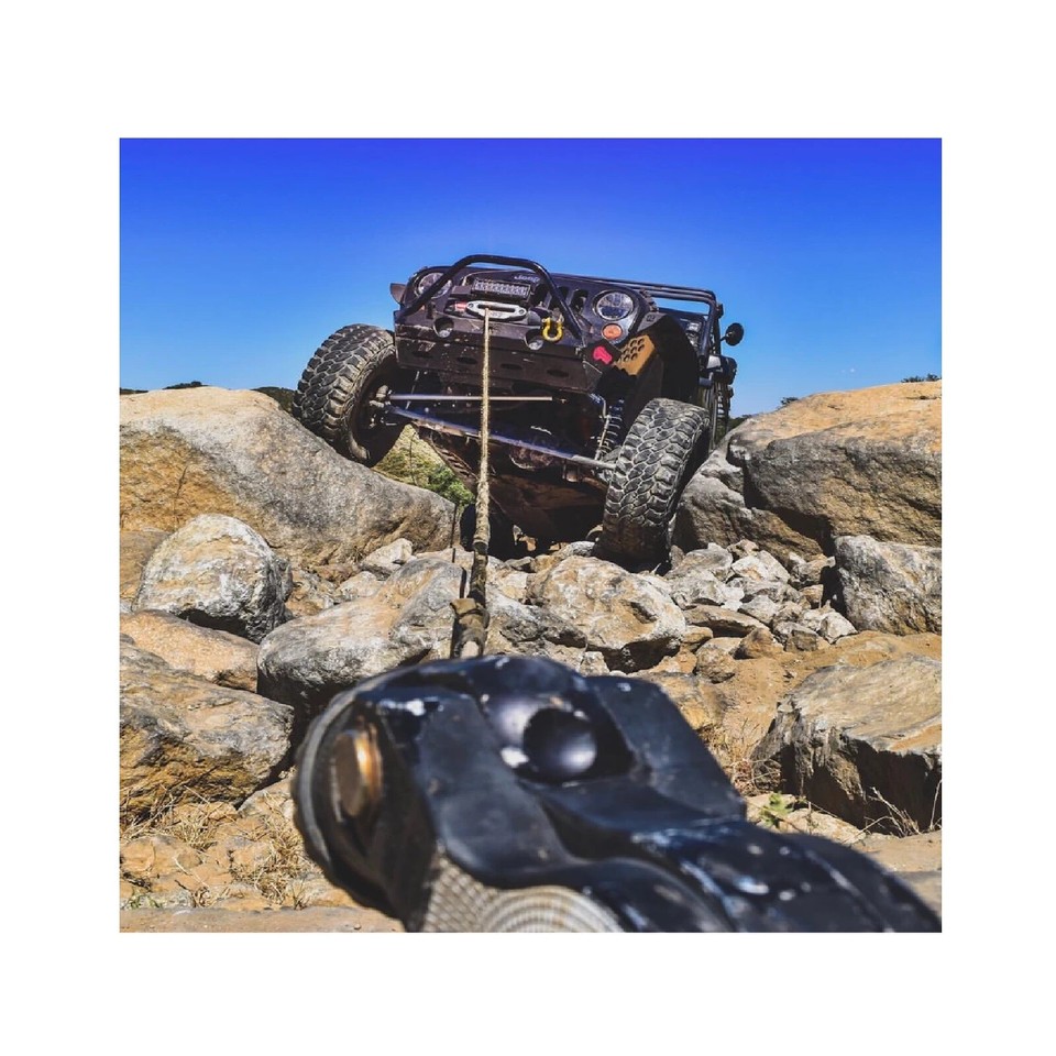 Monster Hooks MH-SW1B Satin Black Aluminum 10,000 lbs Swivel Tow ...