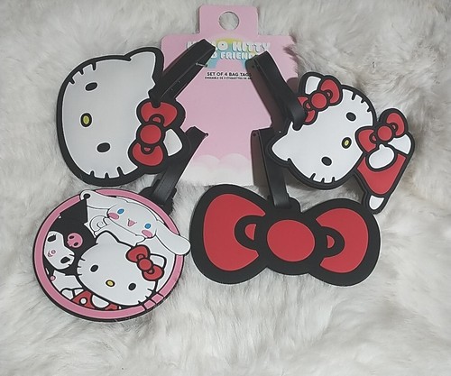 Hello Kitty and Friends/4pcs Luggage Tag Set/New ✨🌟💫(D4) - 第 1/11 張圖片