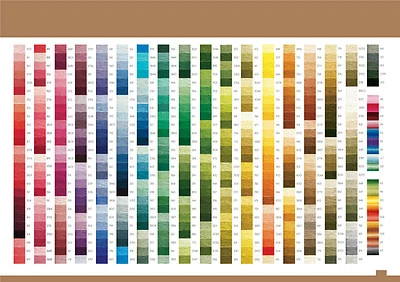 DMC MOULINE STRANDED COTTON - Cols BLANC - 898 - 30% OFF FOR 4 OR MORE - Image 1 of 4