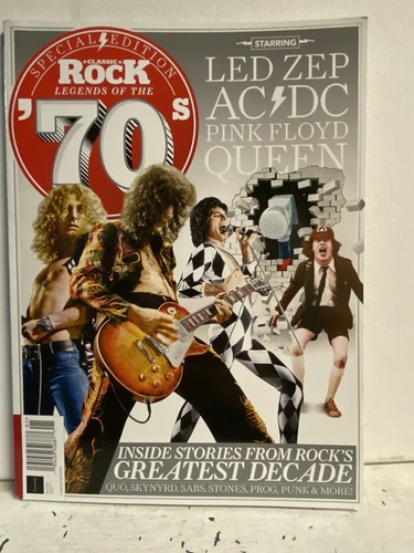 Classic Rock LEGENDS OF THE '70s LED ZEPPELIN PINK FLOYD AC/DC Queen