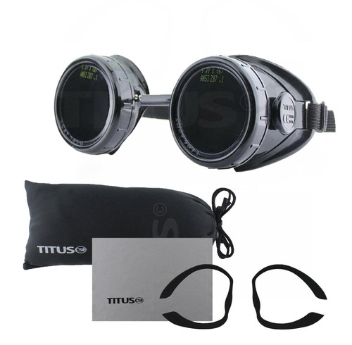 TITUS Schweißbrille Komplettset Aufbewahrungskoffer Industrie Steampunk Stil Bogenschweißen - Bild 20 von 22