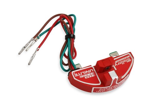 Mallory Distributor Unilite Ignition Module Thermaclad Red 605 - Picture 5 of 11