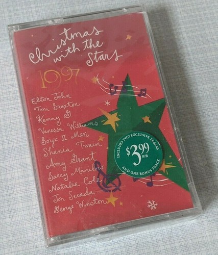 Christmas with the Stars 1997 Cassette BRAND NEW & SEALED Various Artists - Picture 1 of 4