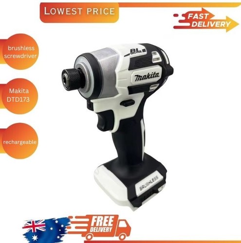 Makita DTD173 18v Lithium Brushless Impact Driver White color(tool only)