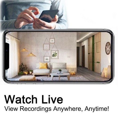 4K HD 1080P Wireless Mobile Phone Charger Camera WIFI Home Security Camera DVR - Picture 19 of 27